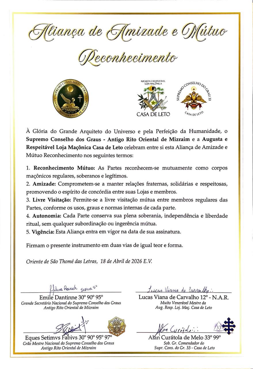 Tratado de Amizade e Mútuo Reconhecimento